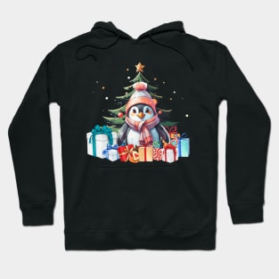 Christmas Penguin Hoodie